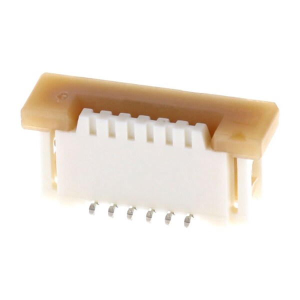 Molex Ffc/Fpc Connector, 6 Contact(S), 1 Row(S), Female, Straight, 0.039 Inch Pitch, Surface Mount - 526100675