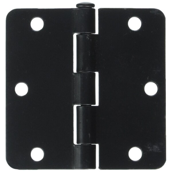 Patioplus 3.5 x 3.5 x 0.25 in. Radius Hinge Steel-US1B - PA3250774
