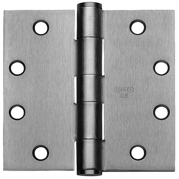 Stanley Concealed Butt Hinge, 4-1/2" x 5", 32D, NRP, Non-Ferrous Heavy - CB199NRP 5X4-1/2 32D