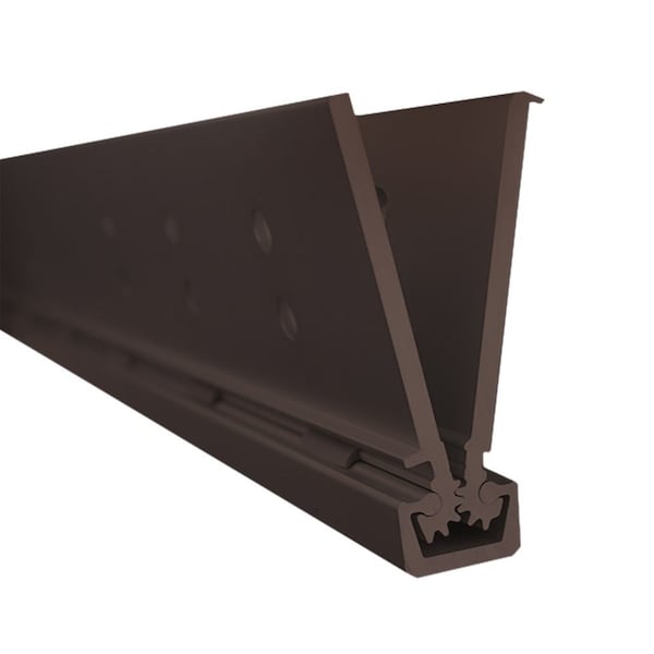 Global Door Controls 83 in. Full Mortise Continuous Hinge FM2 Heavy Duty in Duranodic - THI-1183-FM2HD-DU