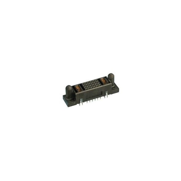 Fci Board Connector, 14 Contact(S), 4 Row(S), Female, Straight, Solder Terminal, Receptacle - 51742-10201200AALF