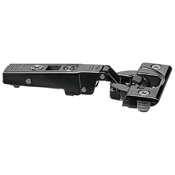 Heat Wave 95 deg Thick Door Dowel Straight Clip Top otion Hinge, Black Onyx - HE1075304