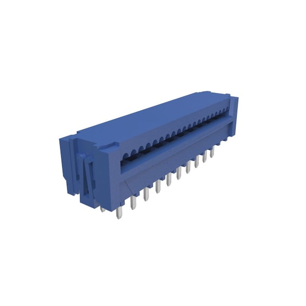 Fci Board Connector, 20 Contact(S), 2 Row(S), Male, Straight, 0.1 Inch Pitch, Solder Terminal, Locking,  - 69830-020LF