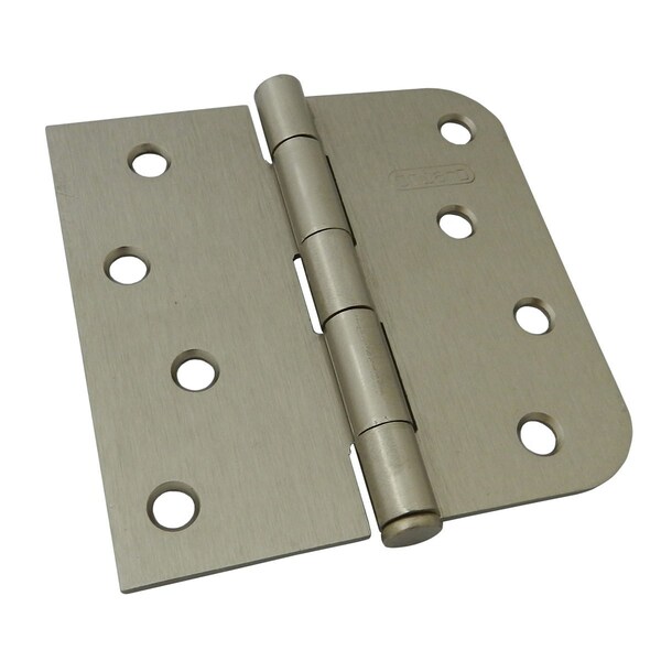 Richelieu 4inch 102 mm Full Mortise Combination Butt Hinge, Brushed Nickel - 81822NBB