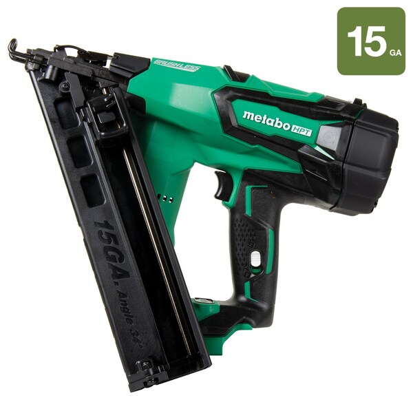 Metabo Hpt 18V Cordless Brushless Li-Ion 16-Gauge Straight Finish Nailer Bare - NT1865DMASQ7M