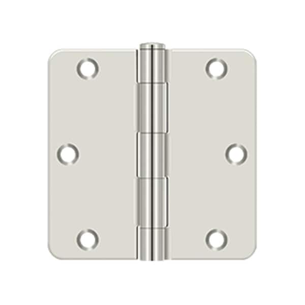 Patioplus Rad Hinge - Polished Nickel - 3.5 x 3.5 x 0.25 in. - PA3853624