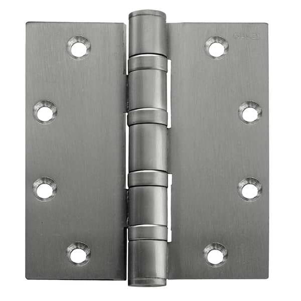 Best Door and Butt Hinge, Stainless Steel, Full Mortise Mounting, 1 3/4 in Leaf W x 4 in Leaf H, Satin - FBB199 4 5X4  DOOR HINGE  32D  STS
