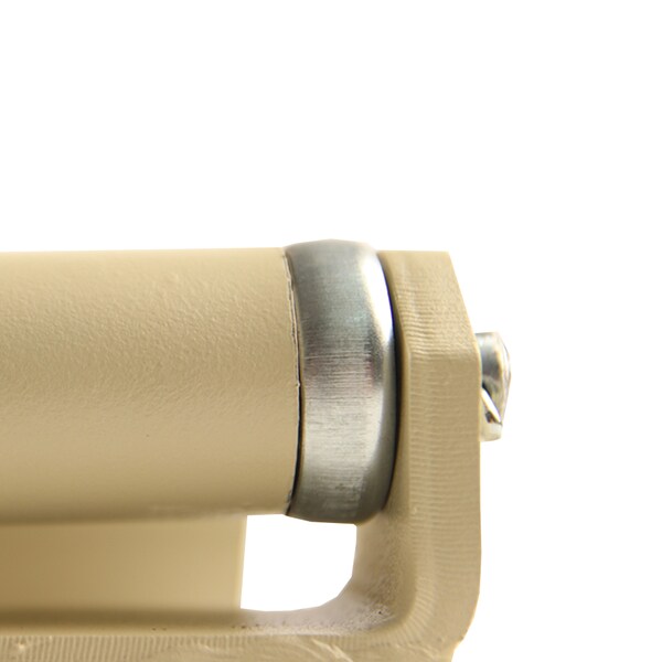 Richards-Wilcox 1035 Long Ball-Bearing Strap Hinge - 19 Long - Powder Coated - 1035.0027