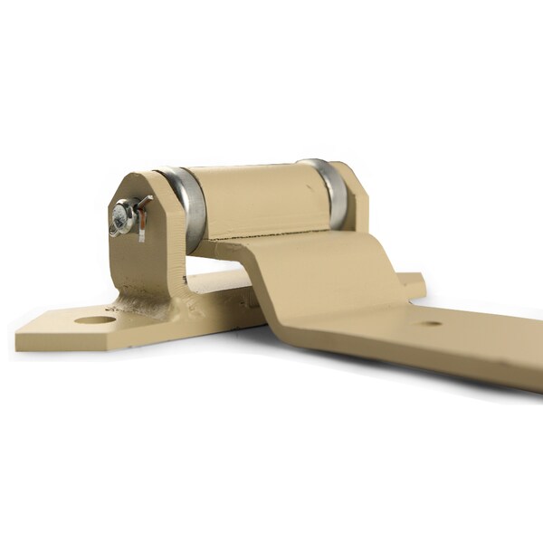 Richards-Wilcox 1035 Long Ball-Bearing Strap Hinge - 19 Long - Powder Coated - 1035.0027