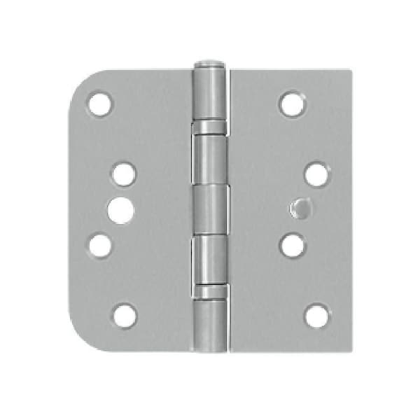 Deltana Left Hand 4 x 4 x 5/8 x SQ Hinge Satin Stainless Steel Finish - SS44058BB32D-LH-S