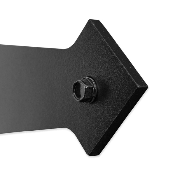 Richards-Wilcox 1036 Decorative Back Plate for 19 Long Hinges - Powder Coat - 1035.01241SC