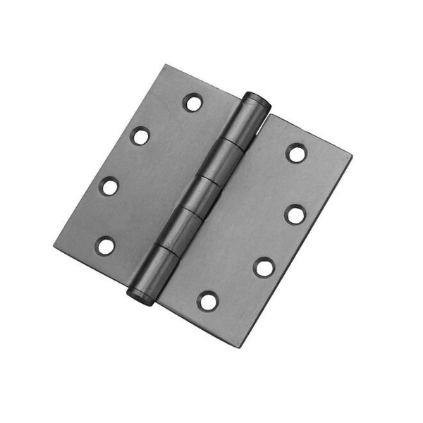 Don-Jo Full Mortise Plain Bearing 4-1/2" x 4-1/2" Standard Weight Template Square Corner Hinge - PB74545633