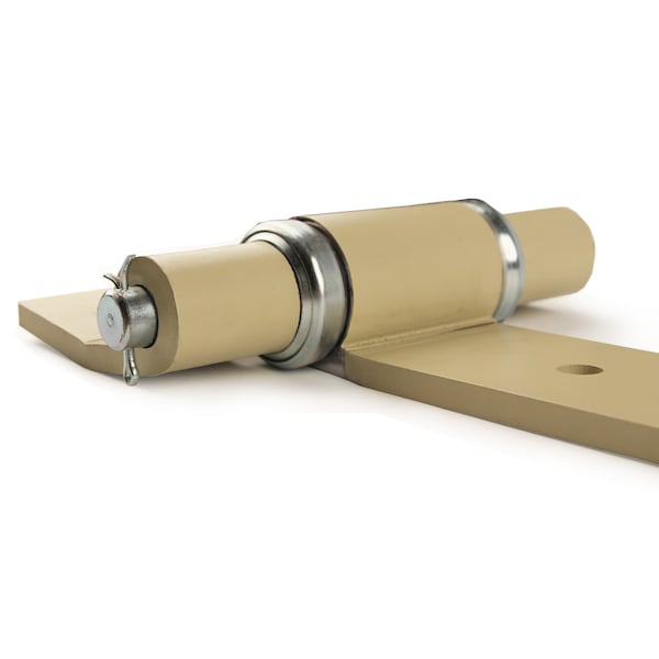 Richards-Wilcox Ball-Bearing Strap Hinge, 24 Long - Powder Coated - 434.00288