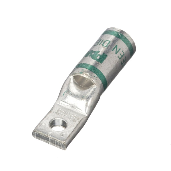 Panduit Copper Compression Lug, 1 Hole, #1 AWG, Narrow Tongue, LCAN1-10-E - LCAN1-10-E