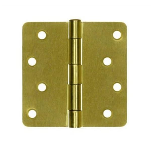 Patioplus 4 x 4 x 0.25 in. Radius Hinge Steel-US15 - PA1628719