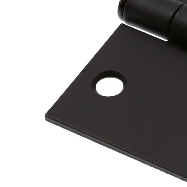 Prime-Line Door Hinge Residential Smooth Pivot, 3-1/2 in. with Sq. Corners, Matte Black 12 Pack - U 11502812