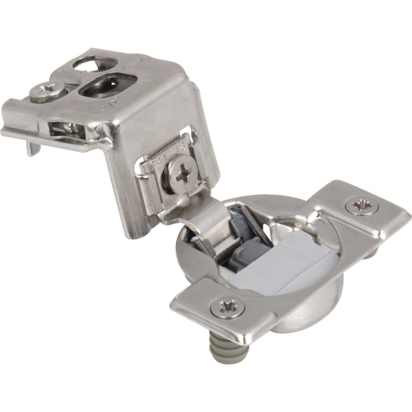 Hardware Resources 105Deg 1-1/2In. Overlay Heavy Duty Dura-Close Soft-Close Compact Hinge W/ Press-In 8 Mm Dowels - 9392-000