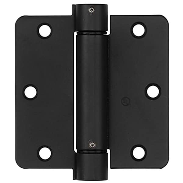 Greengrass N350-827 3.5 in. Spring Adjustable Door Hinge, Oil Rubbed Bronze - GR945937