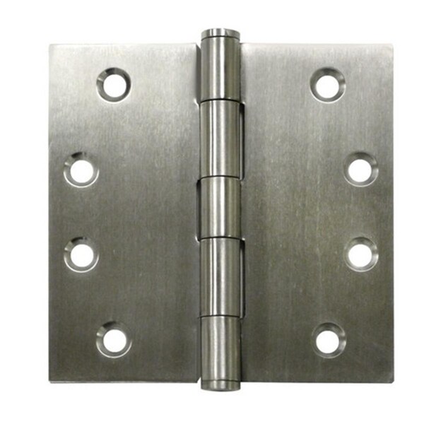 Patioplus 4 x 4 in. Square Residential Hinge, Satin Stainless Steel, 30 Case, 2PK - PA560854