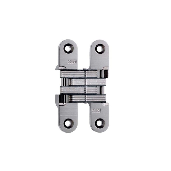 Richelieu 3 34inch 95 mm x 34inch 19 mm Full Mortise Concealed Hinge, Satin Nickel - 429212185