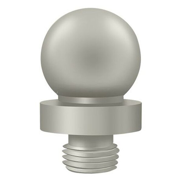Deltana Ball Tip For 6" X 6" Hinge Satin Nickel - DSBTL15
