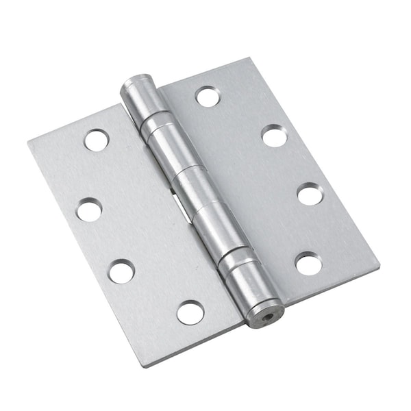 Richelieu 4 12inch 114 mm Full Mortise Ball Bearing Butt Hinge, Stainless Steel - 4823SSB