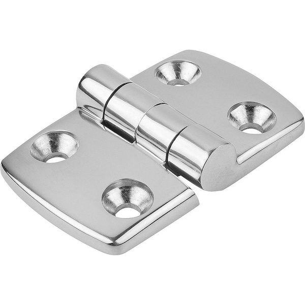 Kipp Hinge 85X48, Stainless Steel Polished, A1=25, A2=25, A3=42, 5, A4=42, 5 - K1084.064525251