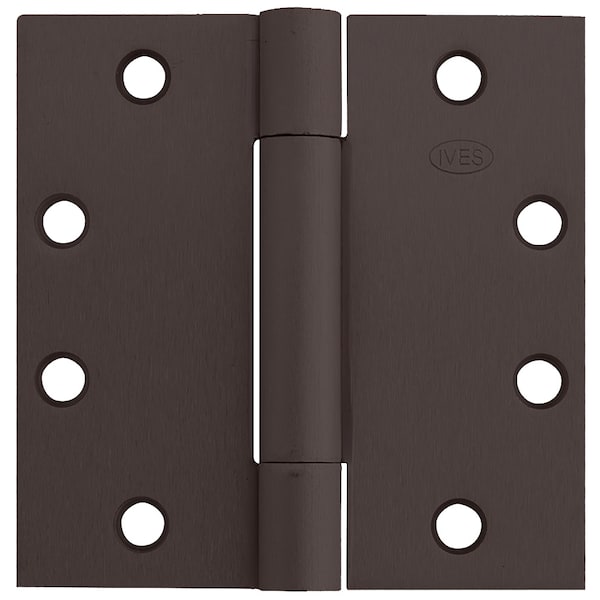 Ives Concealed Bearing Butt Hinge, 4-1/2" x 4-1/2", Square, 613, Heavy - 3CB1HW 4.5X4.5 613