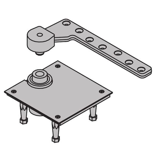Ives Bright Stainless Steel Pivot 7245FBTM32 - 7245FBTM32