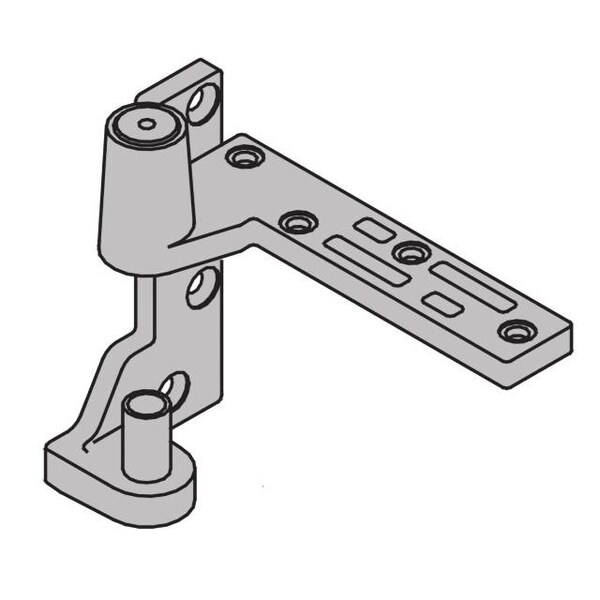 Ives Satin Brass Painted Pivot 7215BTMSP4LH - 7215BTMSP4LH