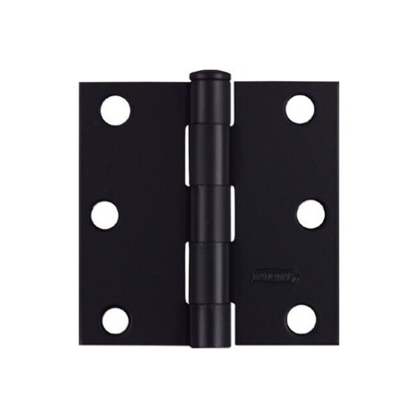 National Mfg/Spectrum Brands Hhi 3x3BLK SQ Corn DR Hinge - N241-182
