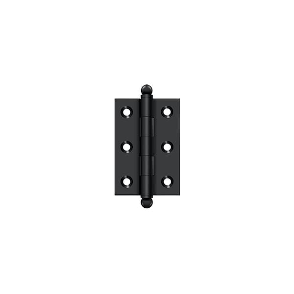 Deltana 2-1/2 x 1-11/16 Hinge; with Ball Tips; Black Finish - CH2517U19