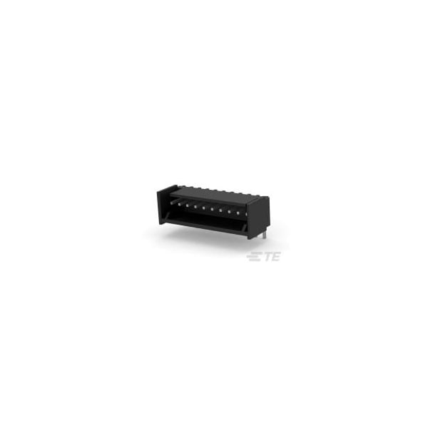 Te Connectivity 10P MTA100 SHRD HDR ASSY RA FL - 3-644803-0
