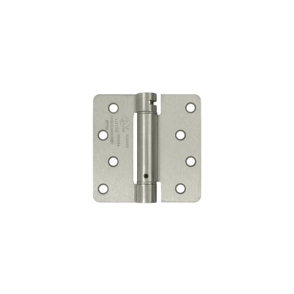 Deltana DSH4R415 Spring Hinge Brushed Nickel, 10PK - DSH4R415-XCP10