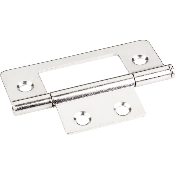Hardware Resources Bright Nickel 3" Loose Pin Non-Mortise Hinge 4 Hole - 9500BN
