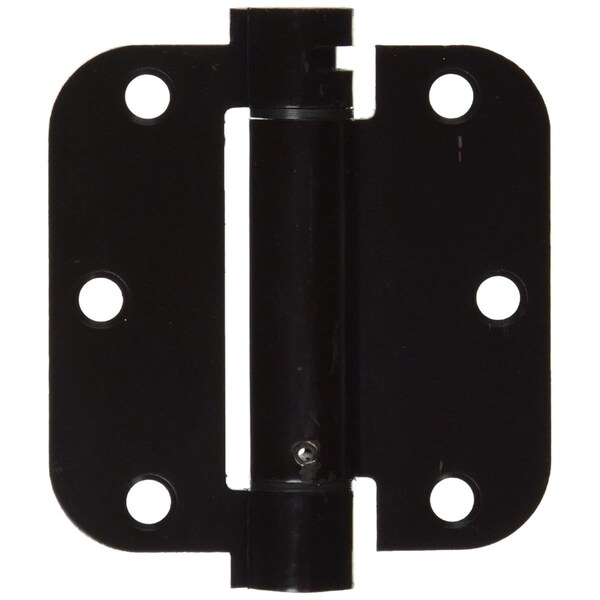 Patioplus 3.5 x 3.5 x 0.62 in. Spring Hinge Steel, Oil Rubbed Bronze - PA571888
