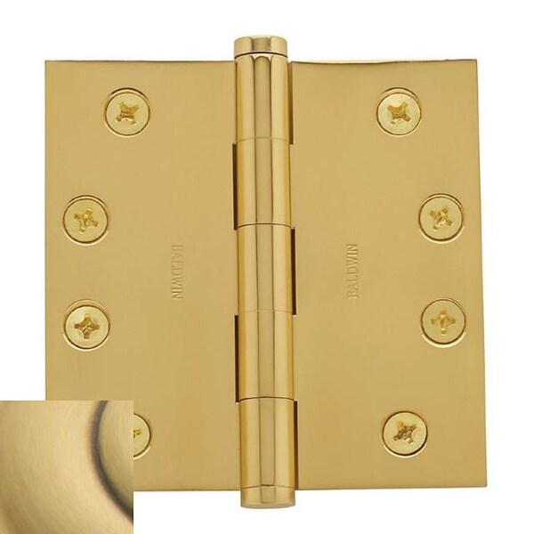 Baldwin Estate Satin Brass with Brown Full Mortise - 1040.060.INRP