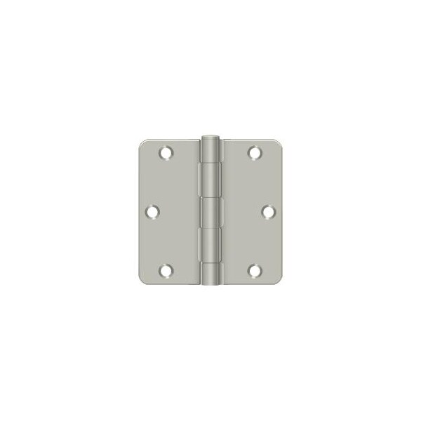 Deltana Satin Nickel Door and Butt Hinge - S35R4BK15