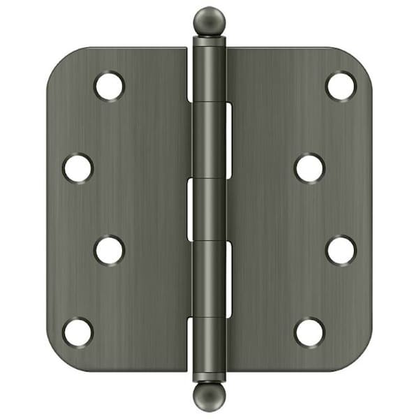 Deltana Antique Nickel Door and Butt Hinge - S44R515A-BT
