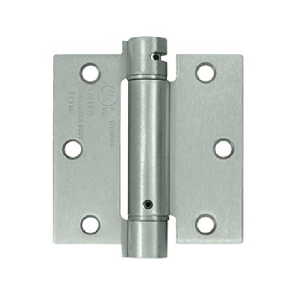 Patioplus 3.5 x 3.5 in. Spring Hinge Stainless Steel - PA590511
