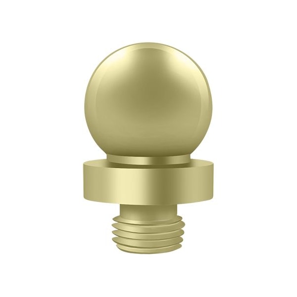 Deltana Ball Tip For 6" X 6" Hinge Unlacquered Bright Brass - DSBTL3-UNL