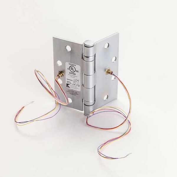 Architectural Control Systems Full Mortise Ball Bearing Standard Weight Steel Commercial Hinge 4-1/2 x 4-1/2 Concealed Electric - BB1279-4.5X4.5-26D-1104