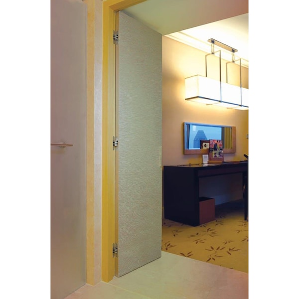 Richelieu 1 916inch 39 mm x 12inch 13 mm Full Mortise Concealed Hinge, Satin Chrome, PR - 420303145