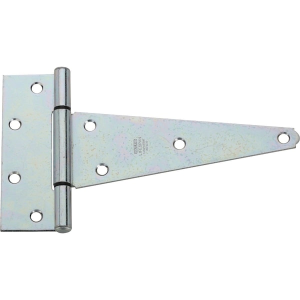 National 8 In. Zinc-Plated Steel Heavy-Duty Tee Hinge - N129221
