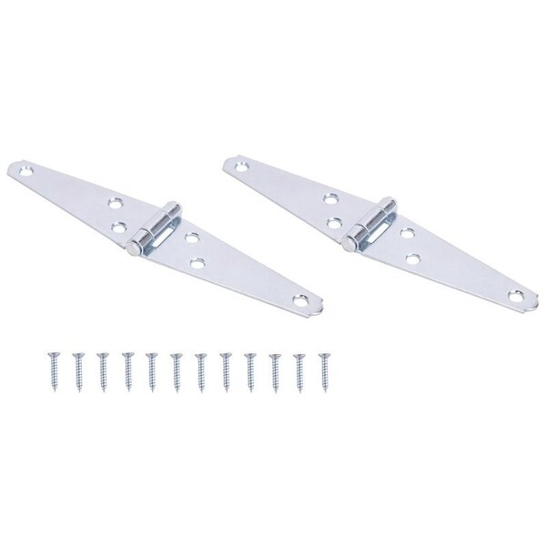 Prosource Strap Hinge, 1.4 mm Thick Leaf, Steel, 180 Range of Motion - LSH-Z03-C2PS
