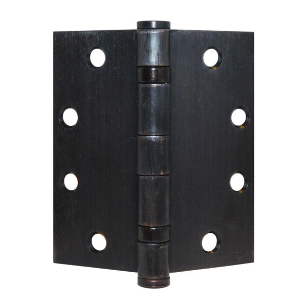 Heat Wave PB74545-640 4.5 x 4.5 in. Oil Rubbed Bronze Plain Bearing Hinge - HE2940080