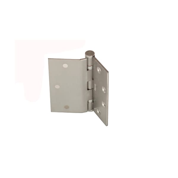 Stanley Half Mortise Std Wt FBB Hinge, 5 In Tall, Satin Chrome - FBB173 5 HS DOOR HINGE  26D STL