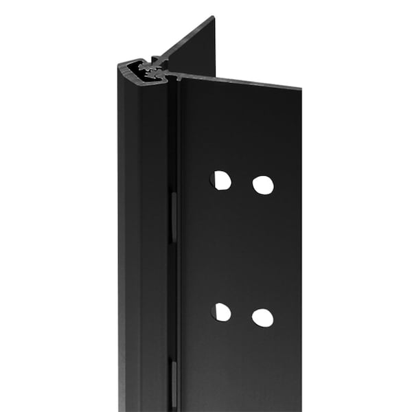 Select Hinges Grade 1 Geared Continuous Hinge, Concealed Leaf, 95-in, Heavy Duty, Black Anodized Aluminum Finish - SL11 BK HD 95