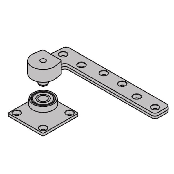 Ives Satin Stainless Steel Pivot 7226FBTM32D - 7226FBTM32D