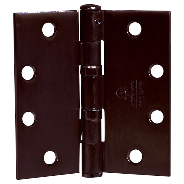 Mckinney Oil Bearing Butt Hinge, 4-1/2" x 4-1/2", US10B, Standard - TA2314 4-1/2X4-1/2 10B